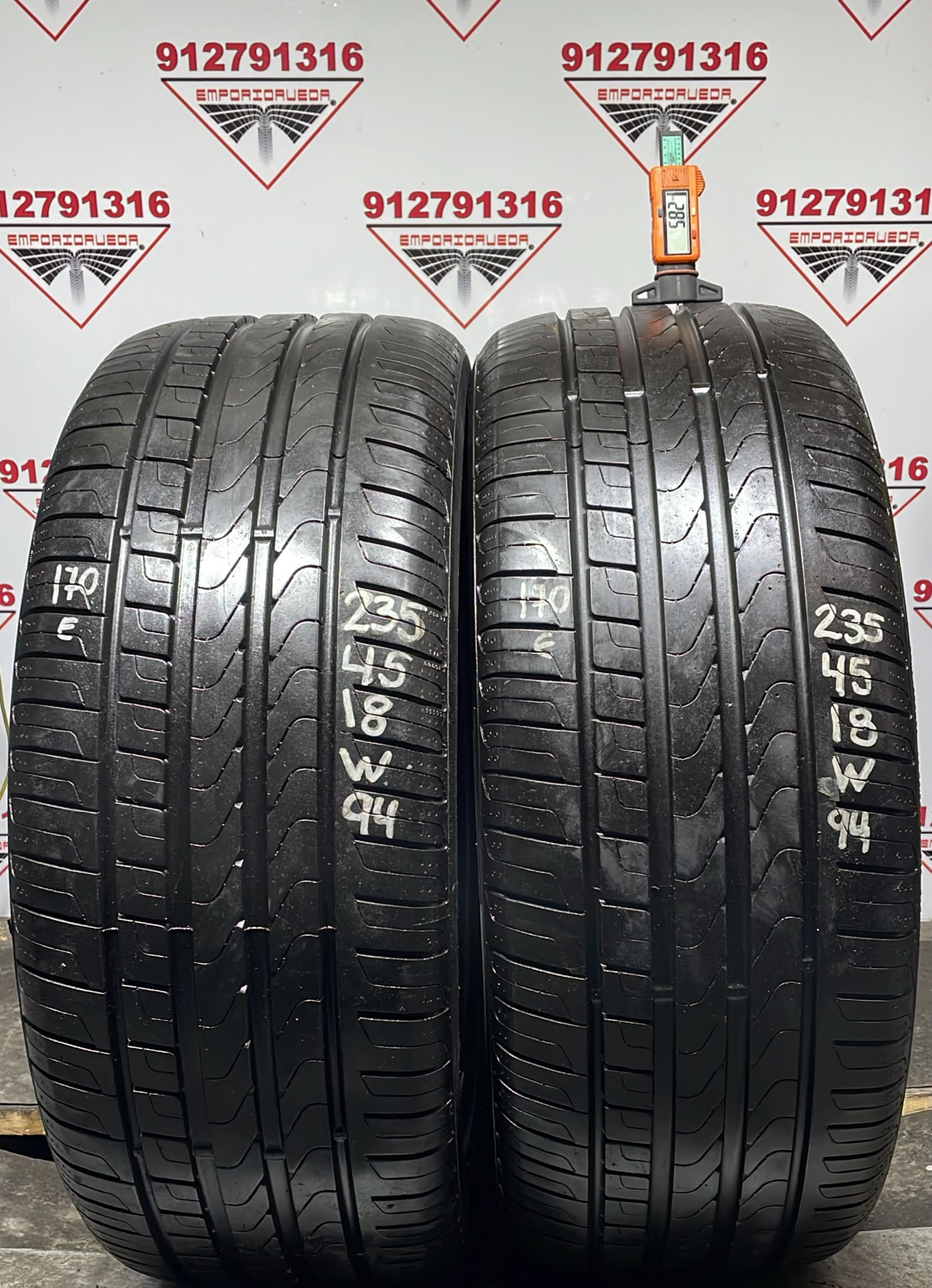 PIRELLI CINTURATO P7 USADO  235/45 R18 94 W